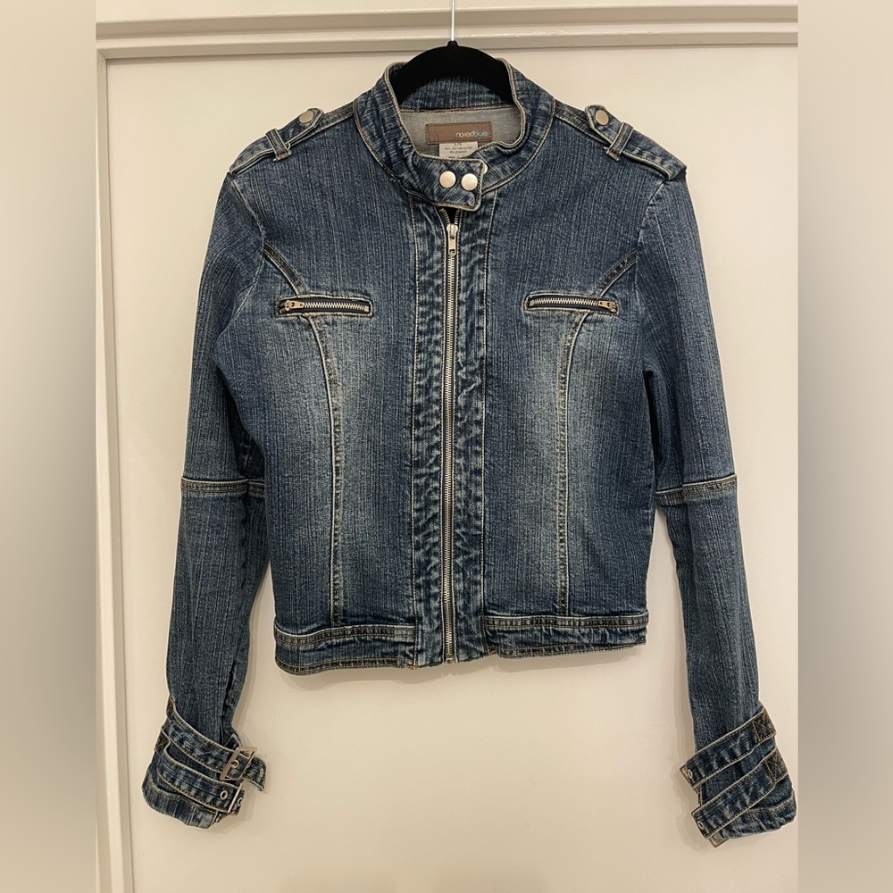 Stylish Denim Jacket - Size L